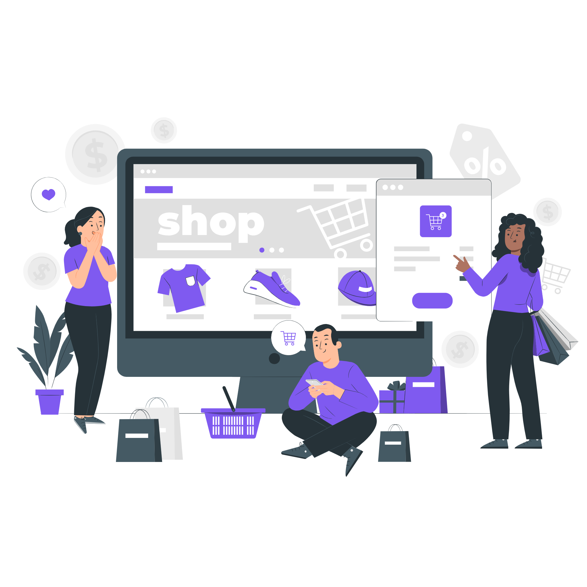 A team of professionals collaborating in a modern setting